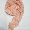 Plain Lawn Scarf - Peach